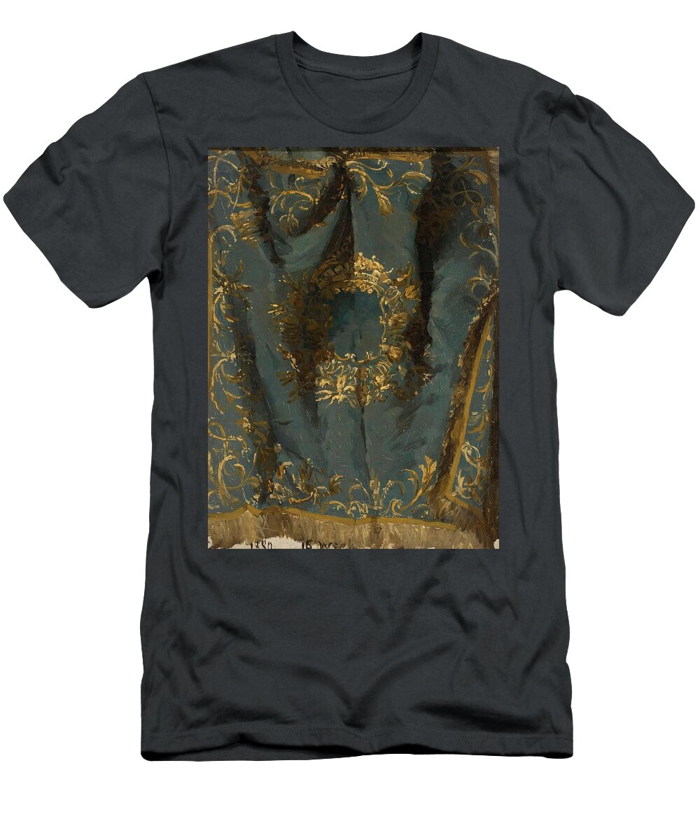 Study of a Fabric From the Th Century Art Kazimierz Alchimowicz Polish T-Shirt