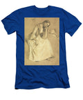 Study of a Seated Girl Charles Cope West T-Shirt