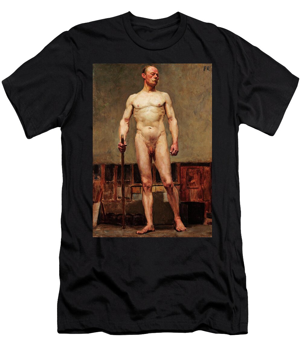 Study of Male Nude Mario Villares Barbosa T-Shirt