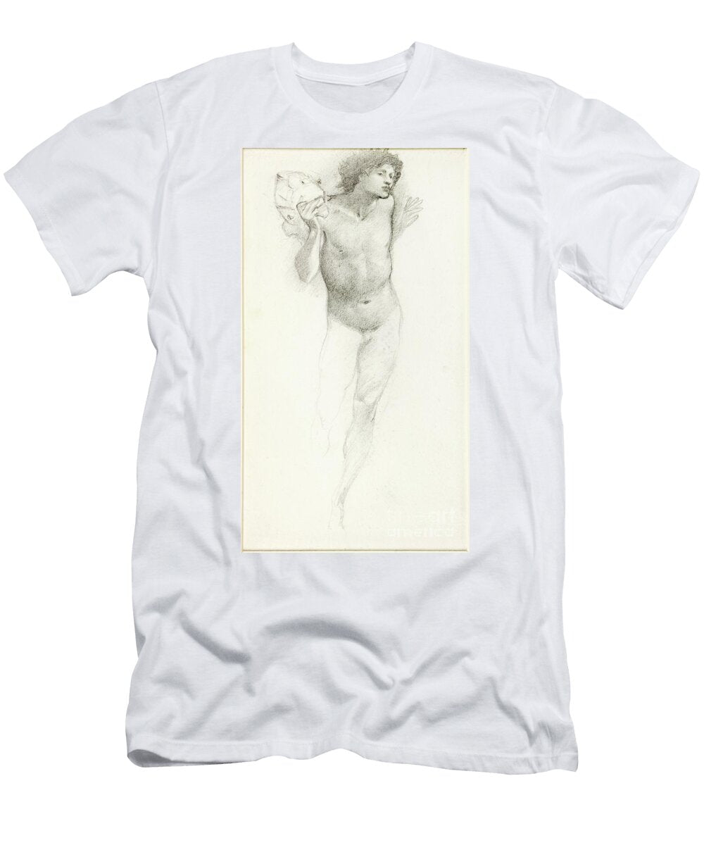 Study of Perseus for the Rock of Doom Edward Coley Burne Jones T-Shirt