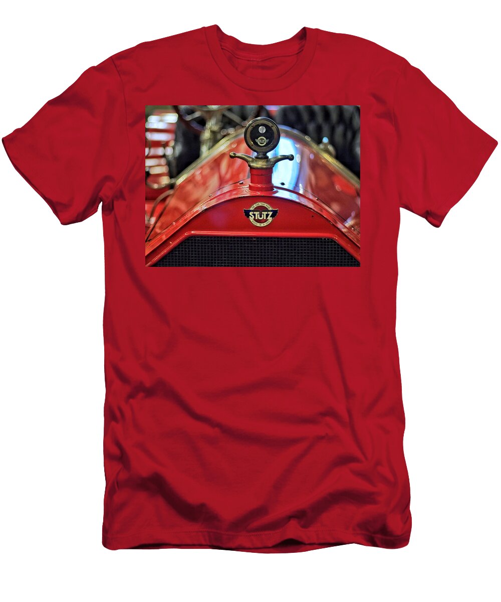 Stutz Badge and Radiator Cap Buck Buchanan T-Shirt