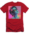 Stylish Woman with Sunglasses and Vibrant Neon Colors Sunila Weryal T-Shirt