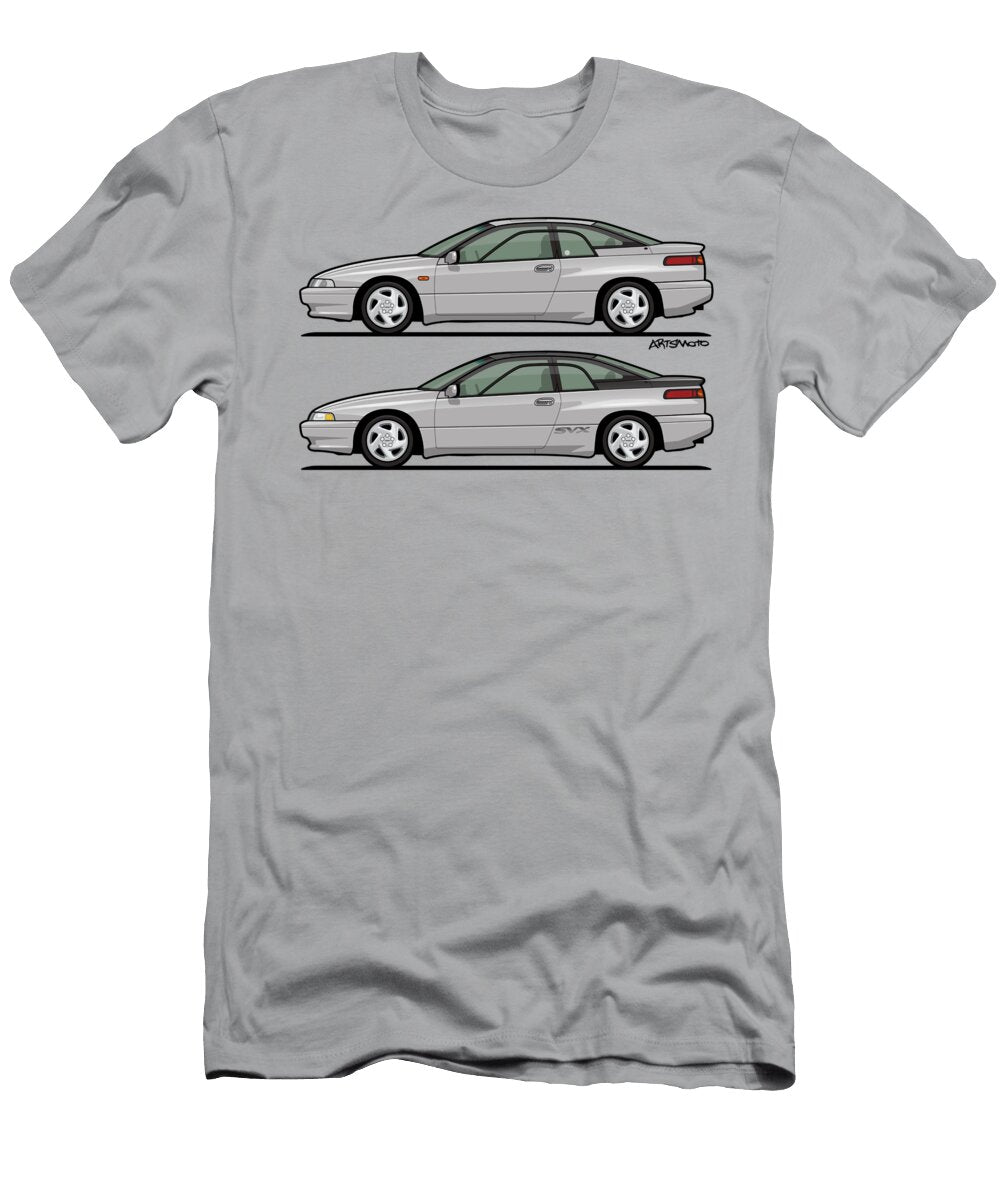 Subaru Alcyone Svx Duo Liquid Silver Monkey Crisis on Mars T-Shirt