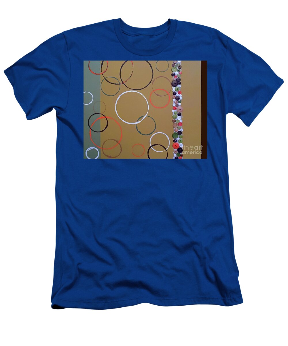 Suede Circles Jilian Cramb Amothersfineart T-Shirt