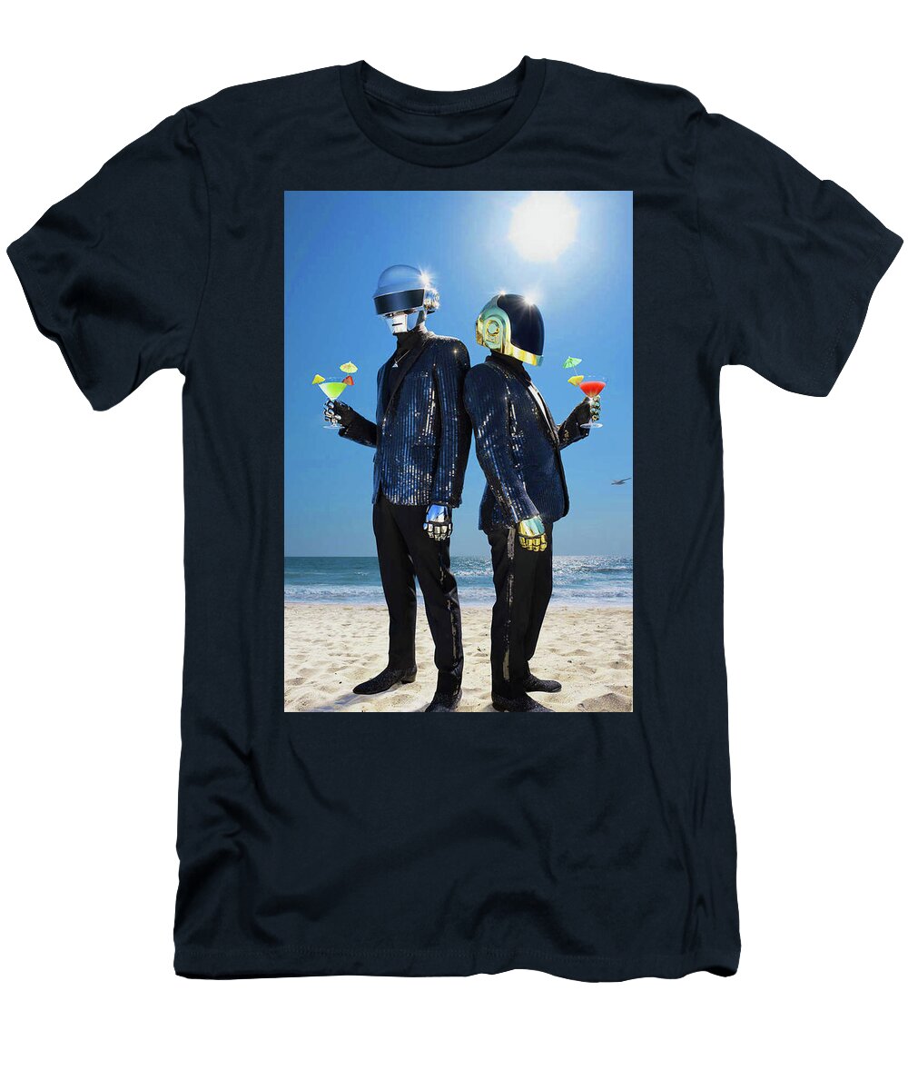 Summer Drink Daft Punk Prudence Mohr T-Shirt