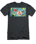 Summer Ice Cream Berry Sorbet Preparation with Waffle Cones and Fresh Berries Milleflore Images T-Shirt