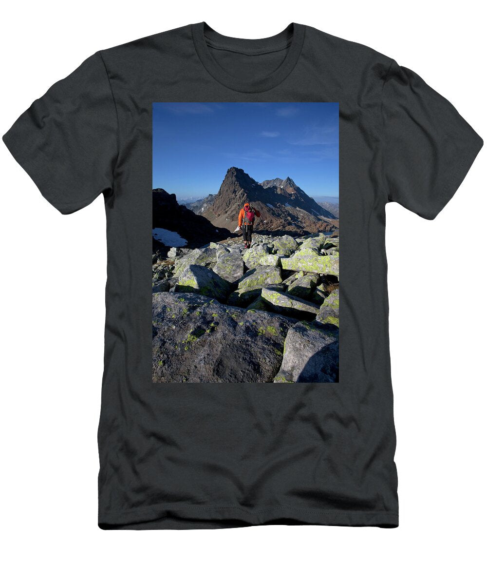 Summer in Valais Mountains Mario Colonel T-Shirt