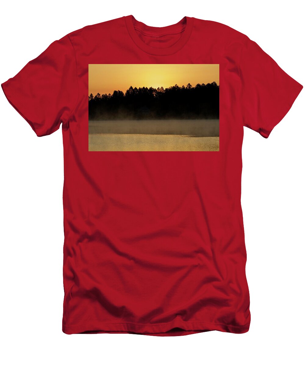 Sunrise on Mccollum Lake Michael Peychich T-Shirt