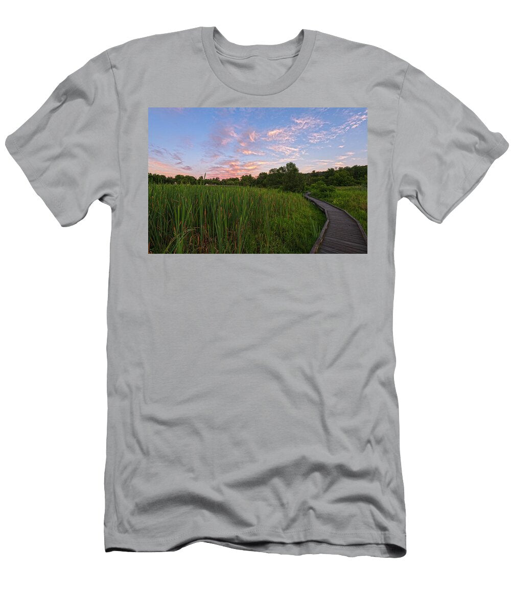 Sunrise Retrograde Motion Angelo Marcialis T-Shirt