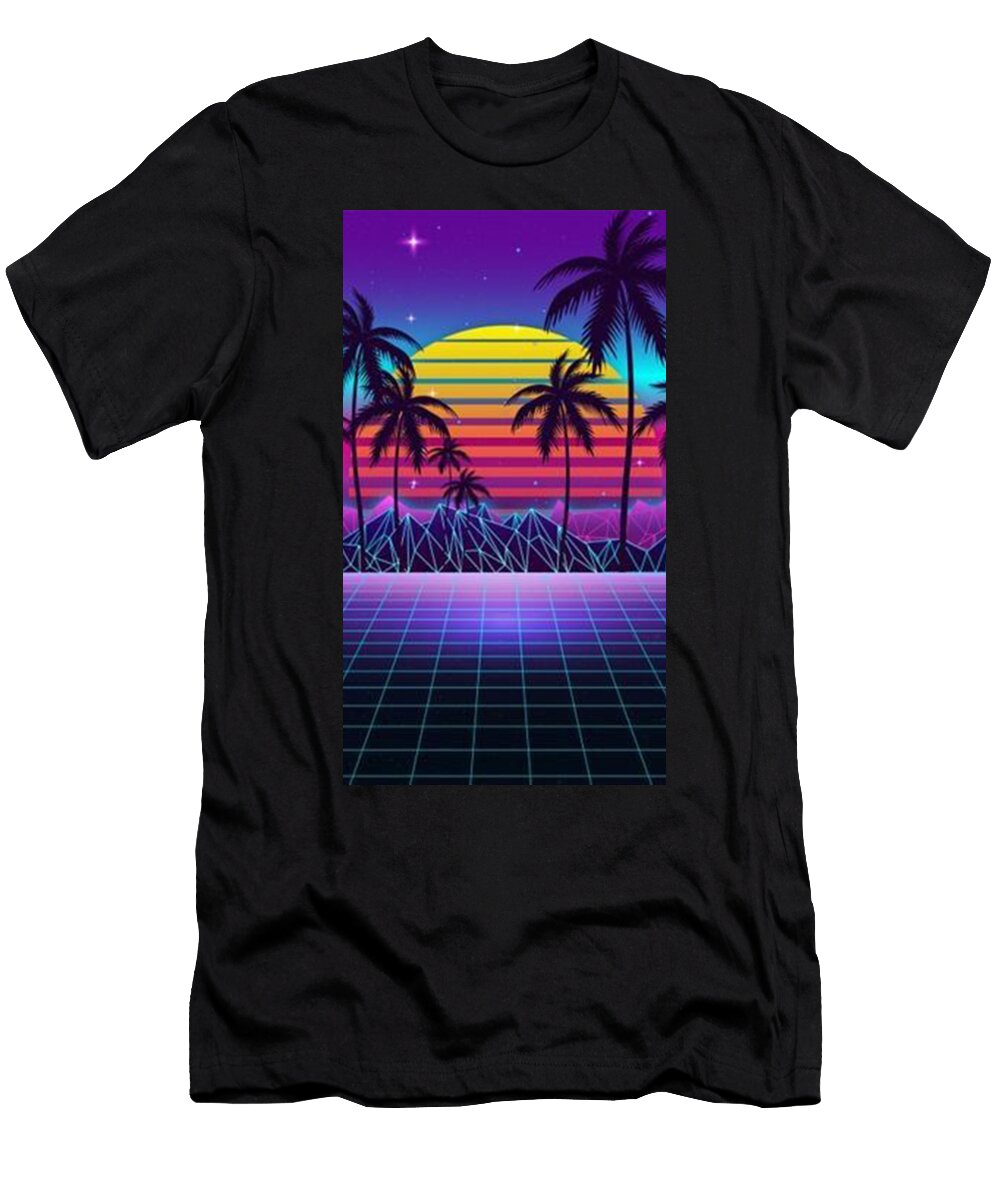 Sunsed Retrowave Jessy Treutel T-Shirt