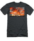 Sunset At 4000 Cat Pancake T-Shirt