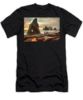 Sunset At the Ruby Beach Arch Adam Jewell T-Shirt
