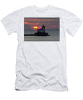 Sunset Behind the Lighthouse Wayne Kirby T-Shirt