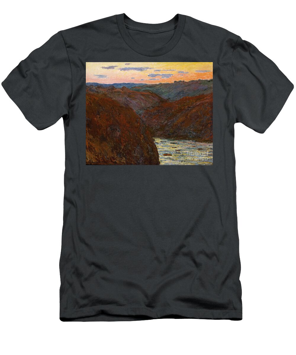 Sunset Claude Monet T-Shirt