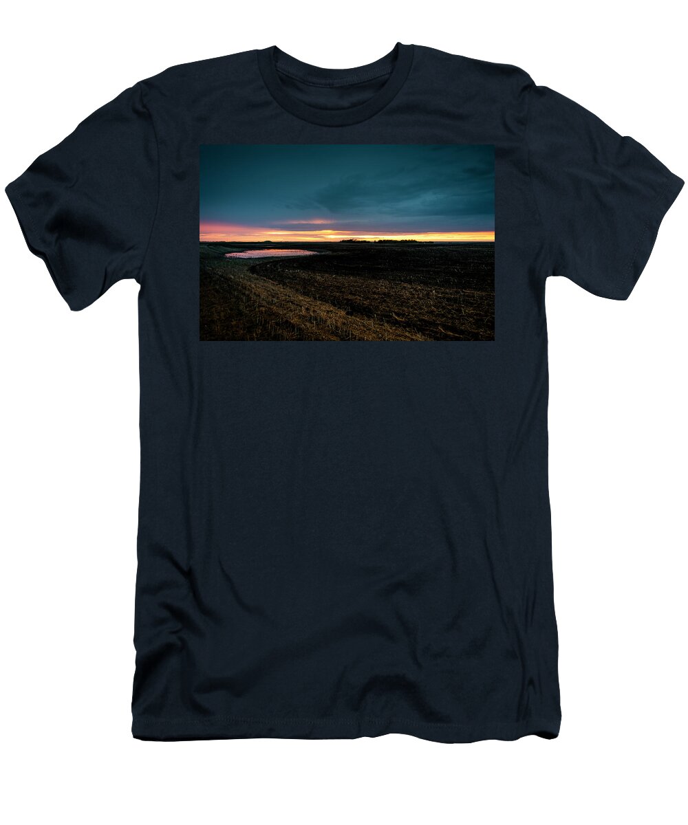 Sunset Field Darren Kirby T-Shirt