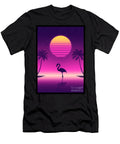 Sunset Flamingo Samantha Monahan T-Shirt