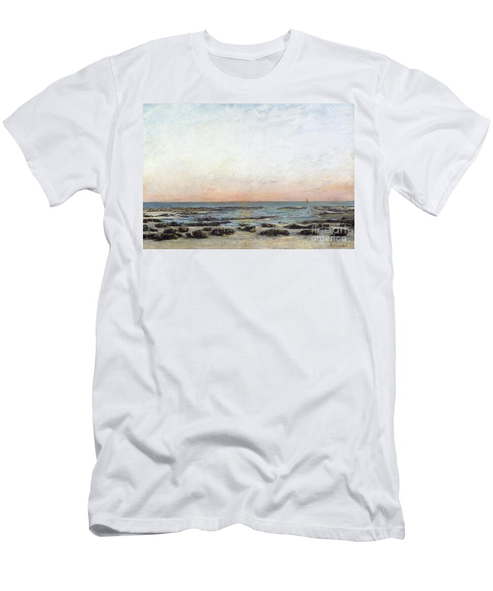 Sunset Gustave Courbet T-Shirt