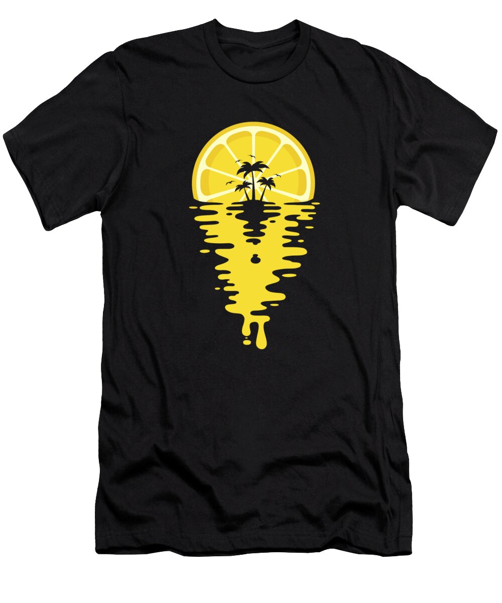 Sunset Lemon Vaporwave Lm2kone T-Shirt