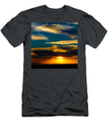 Sunset Over Calm Horizon Mario G Rivera T-Shirt