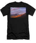 Sunset Over Mountain Range Mario G Rivera T-Shirt