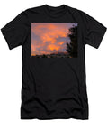 Sunset Over Mountain Ridge Mario G Rivera T-Shirt