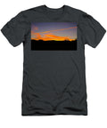 Sunset Over Mountain Silhouette Mario G Rivera T-Shirt