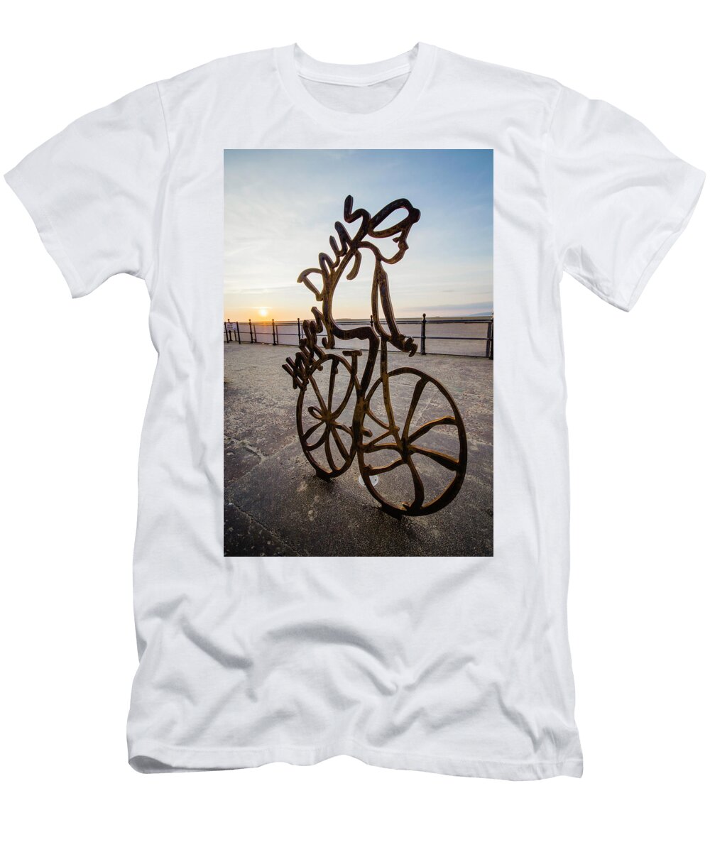 Sunset Rider Karen Lawrence Spikey Mouse Photography T-Shirt