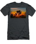 Sunset Through Silhouetted Trees Mario G Rivera T-Shirt