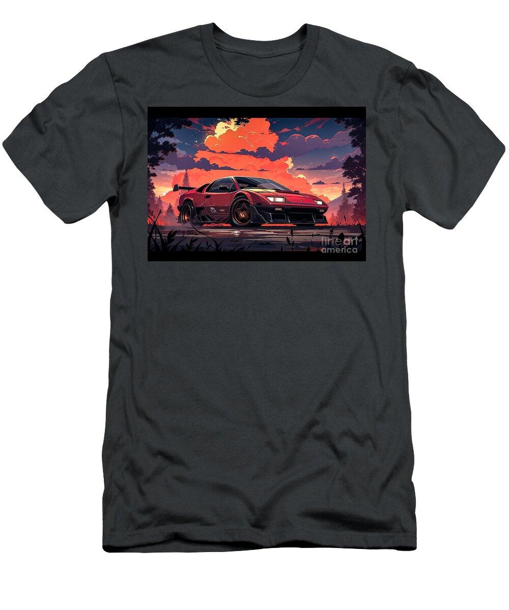 Super Car Lamborghini Diablo Gt 2 Destiney Sullivan T-Shirt