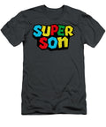 Super Dad Son Like a Marios Classic Bros Vintage Classic Dexter Aaradh T-Shirt