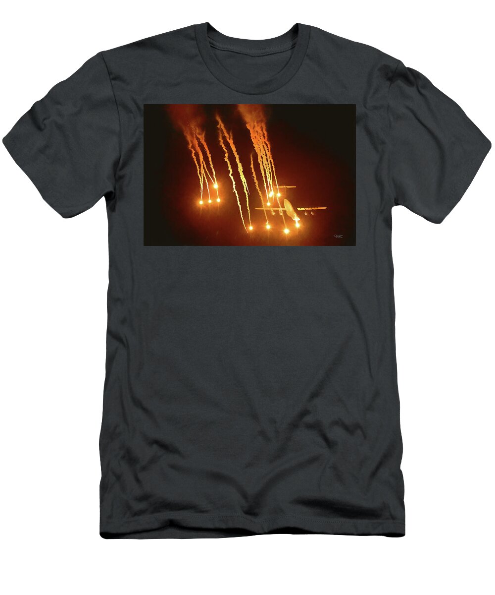 Super Galaxy Flares David Luebbert T-Shirt