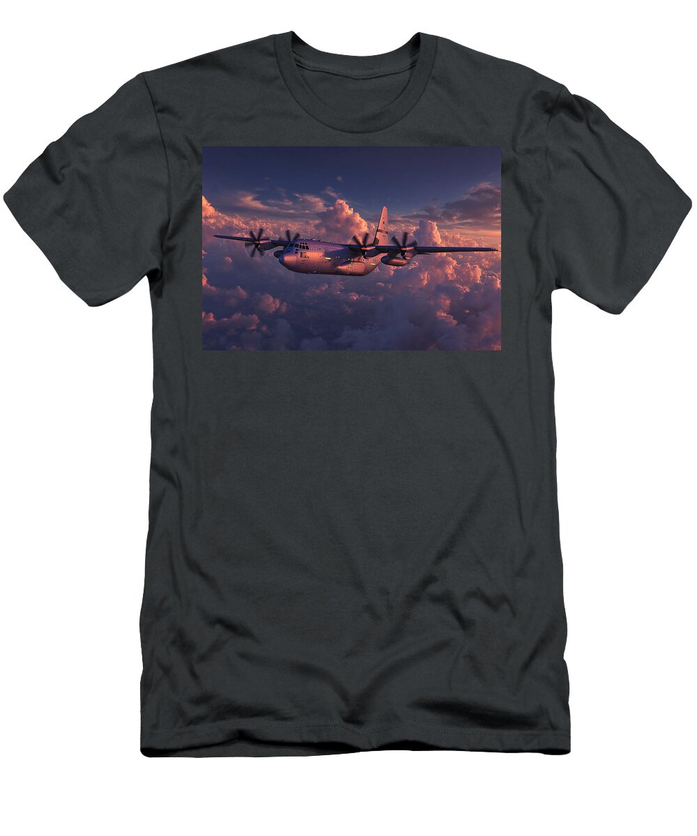 Super Hercules Overwatch Start Aviation T-Shirt