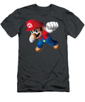 Super Mario 3d Mario Fist Punch Portrait Aubynu Storm T-Shirt