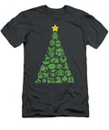 Super Mario Item Characters Christmas Tree Graphic Dexter Aaradh T-Shirt