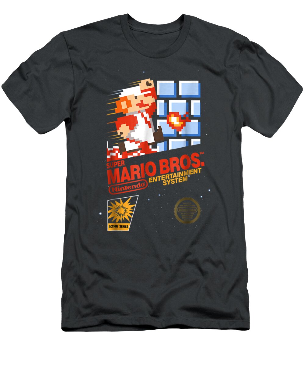 Super Mario Mario Dashin Action Graphic Tomasw Liv T-Shirt