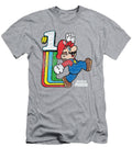 Super Mario Number One Rainbow Run Mario Arm Up Kelsem Artyo T-Shirt