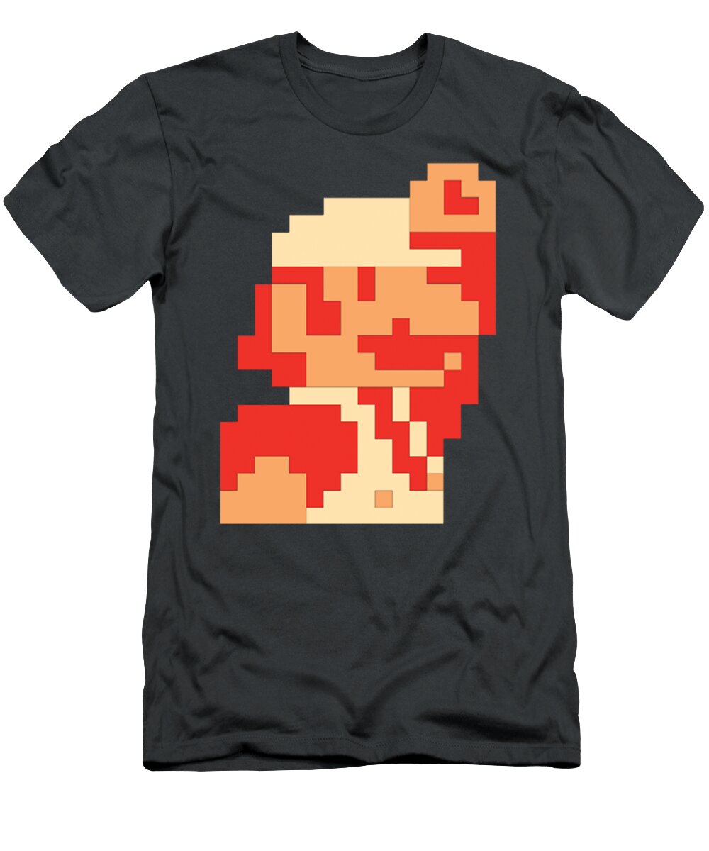 Super Mario Retro Red Mario Jump Kelsem Artyo T-Shirt