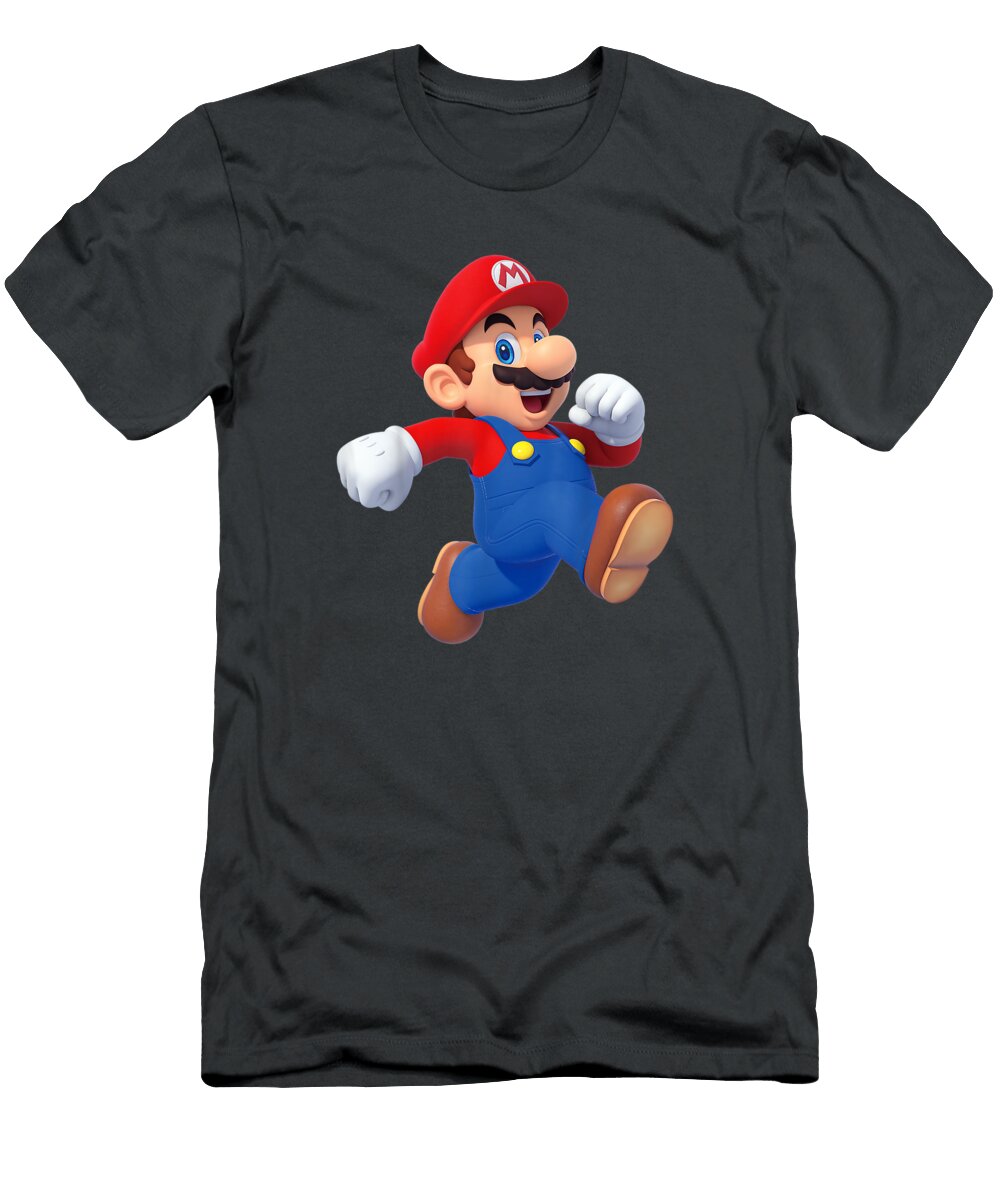 Super Mario Running Mario 3d Poster Millix Ellin T-Shirt