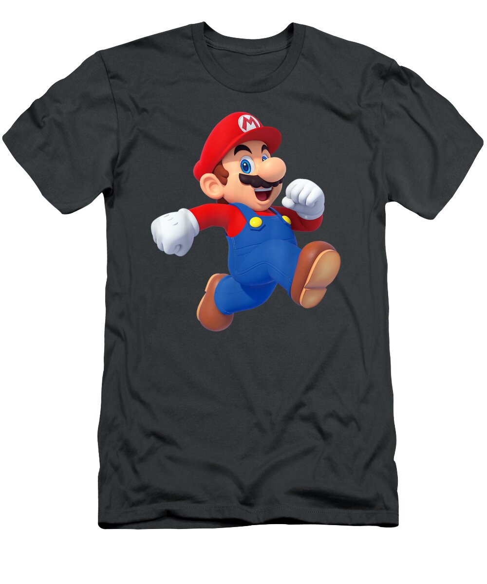 Super Mario Running Mario 3d Zachar Franky T-Shirt
