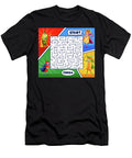 Superhero Mexican Food Maze Game Print on Demand T-Shirt