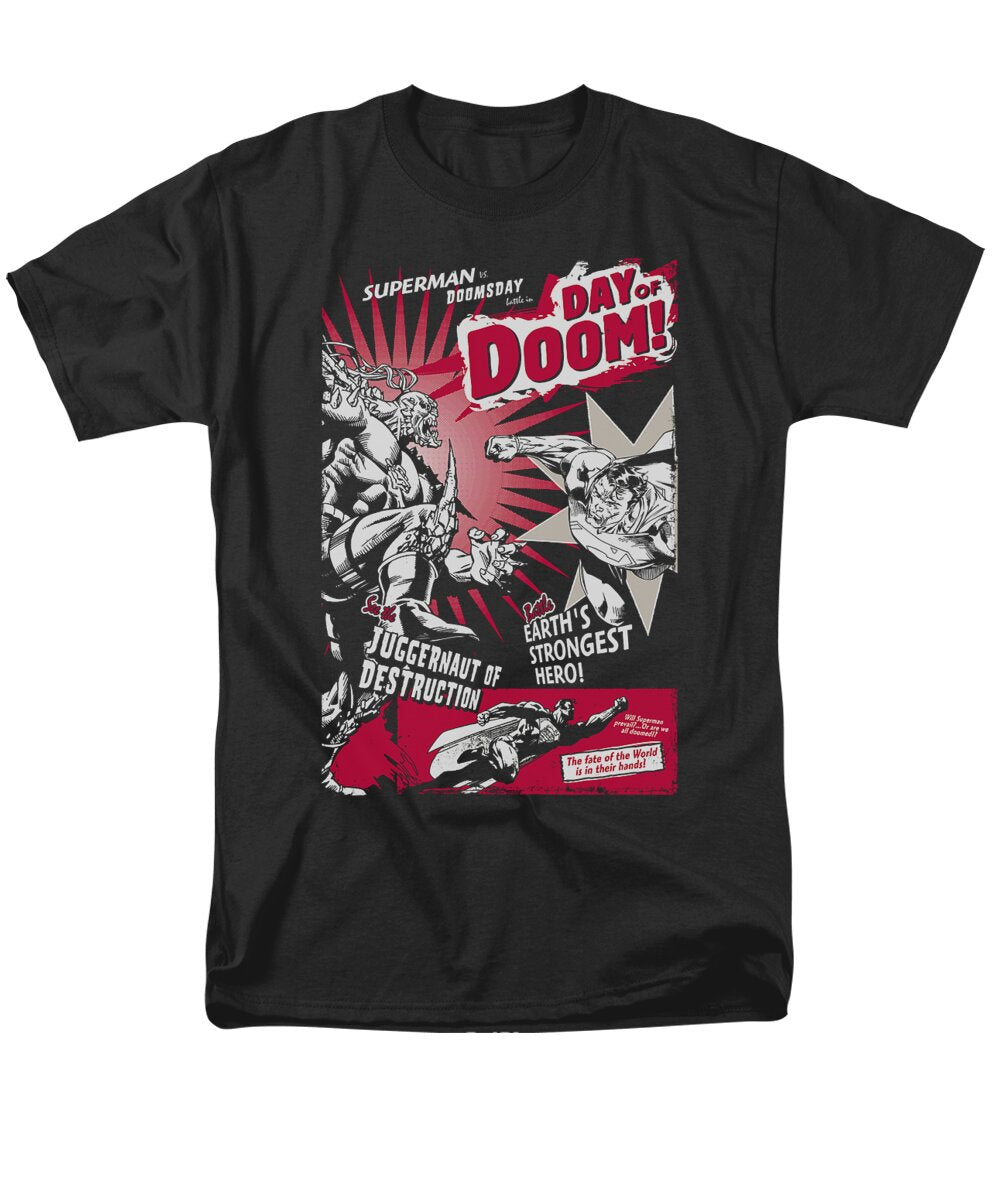 Superman Day of Doom Brand a T-Shirt
