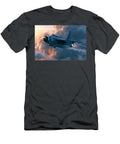 Supersonic Jet Tearing Through the Haze Start Aviation T-Shirt