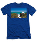 Surf in Blowhole Pancake Rocks of Punakaiki Nz Stephan Pietzko T-Shirt