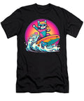 Surfing Kitten Sweet Birdie Studio T-Shirt