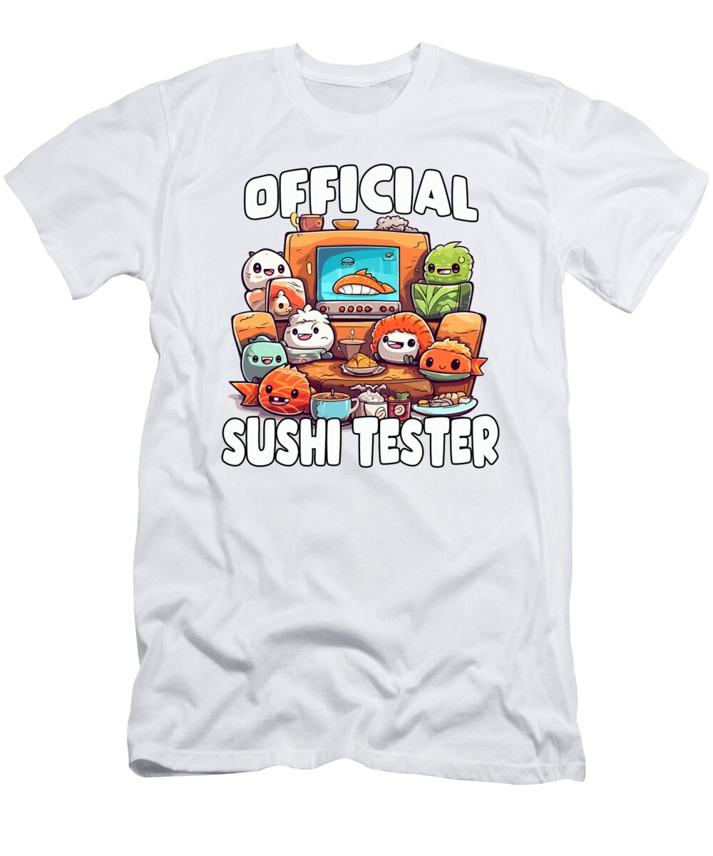 Sushi Otaku Perfect for Japan Fans Benjamin Burkert T-Shirt