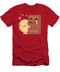 Sweet Kisses Choco Pancake Valentines Couples Love Ali Mhammedia T-Shirt