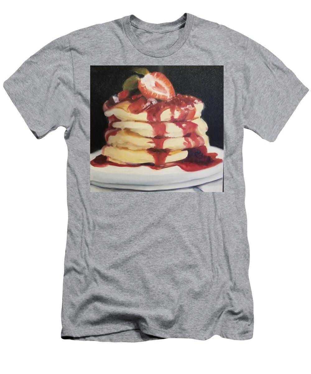 Sweet Strawberry Stacks Debbie Wood T-Shirt