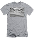 Swoosh in the Drift Black and White Adam Jewell T-Shirt