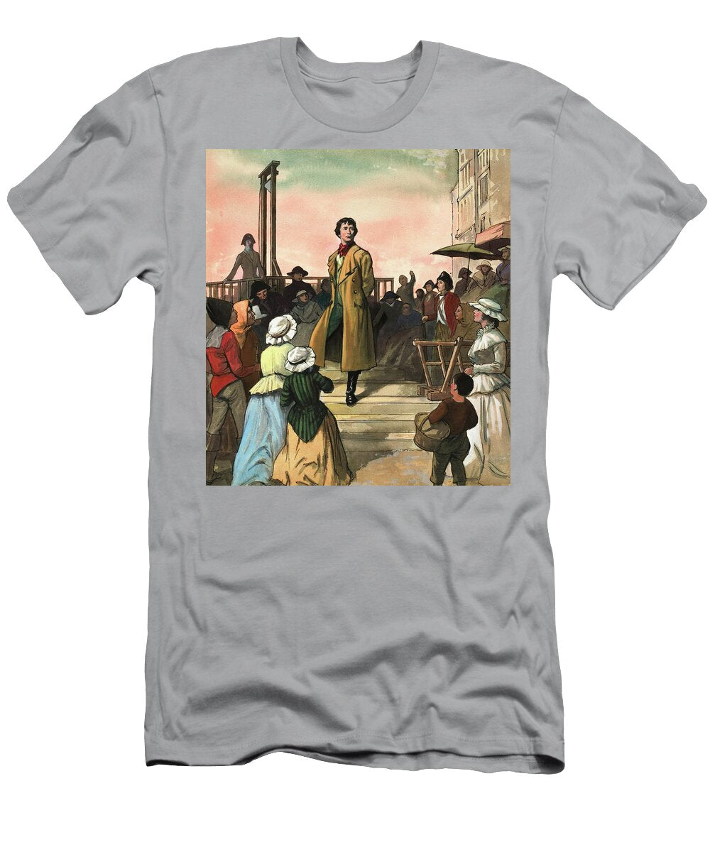 Sydney Carton From a Tale of Two Cities By Charles Dickens Ralph Bruce T-Shirt