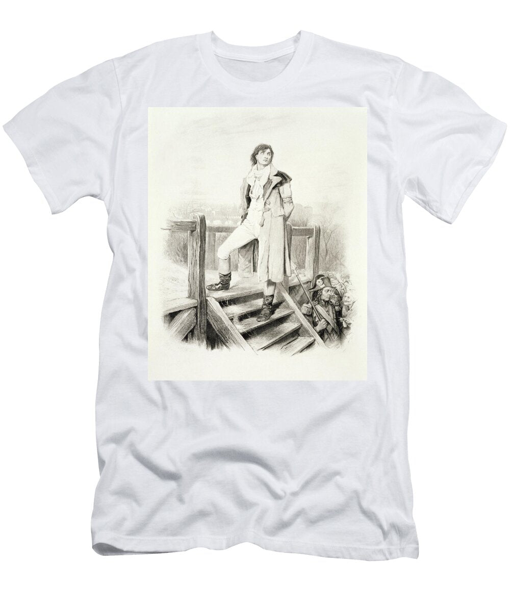 Sydney Carton From Charles Dickens a Hablot Knight Browne T-Shirt